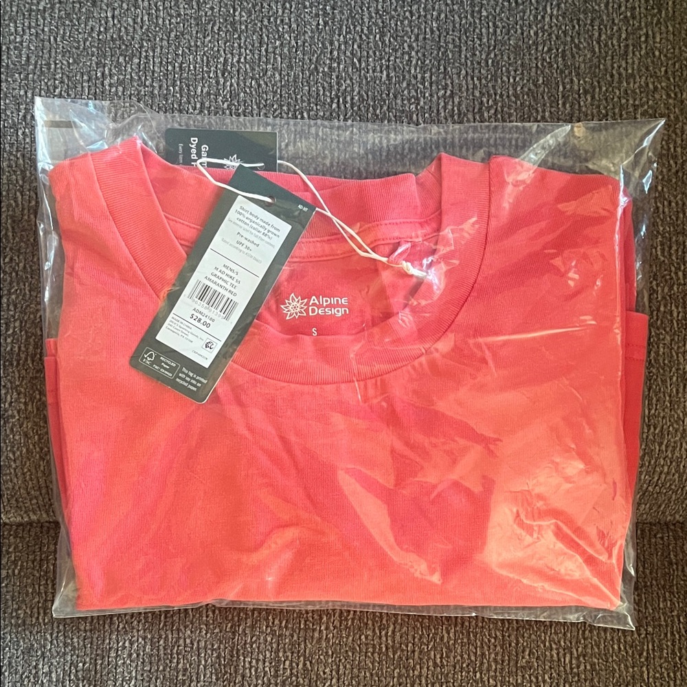 Alpine Design - Aramanth Red Tee